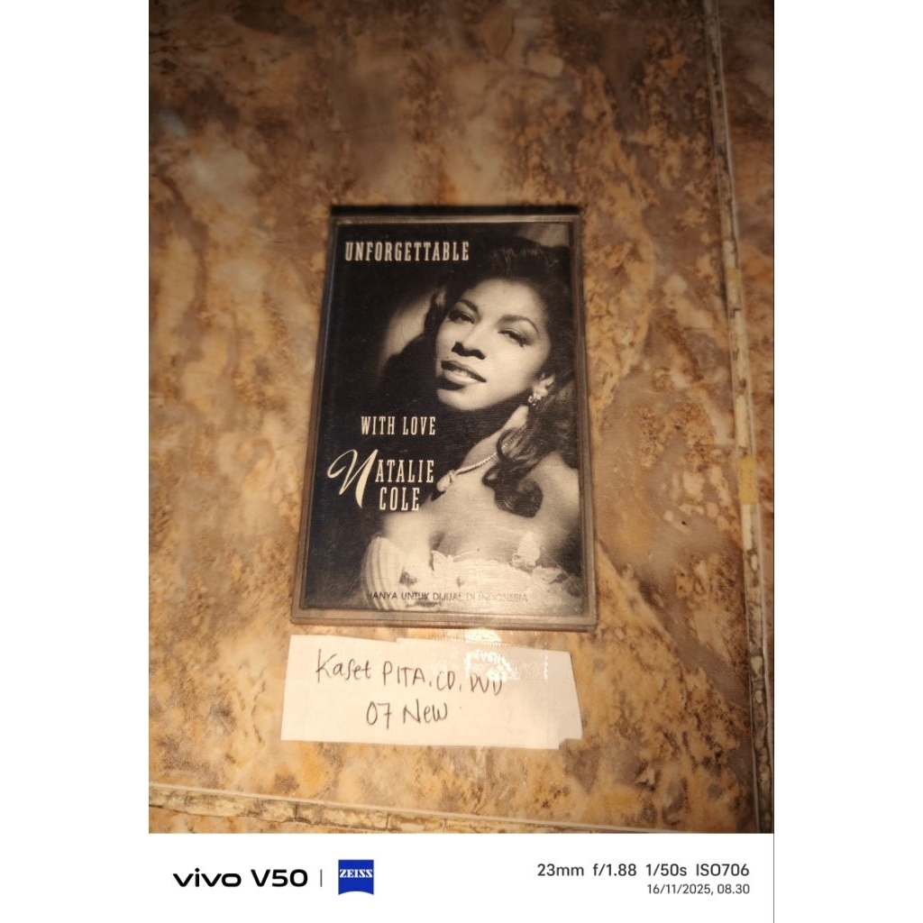Kaset Pita - Unforgettable With Love Natalie Cole