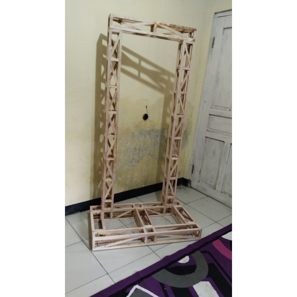 rigging sound miniatur Truss Kayu Mini 150 cm – Rigging Display Miniatur Sound