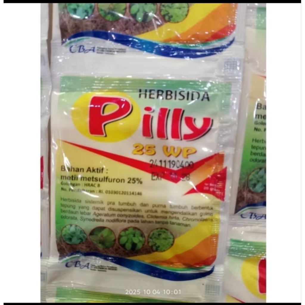 Pilly 25 Wp (Metil metsulfuron 25%)