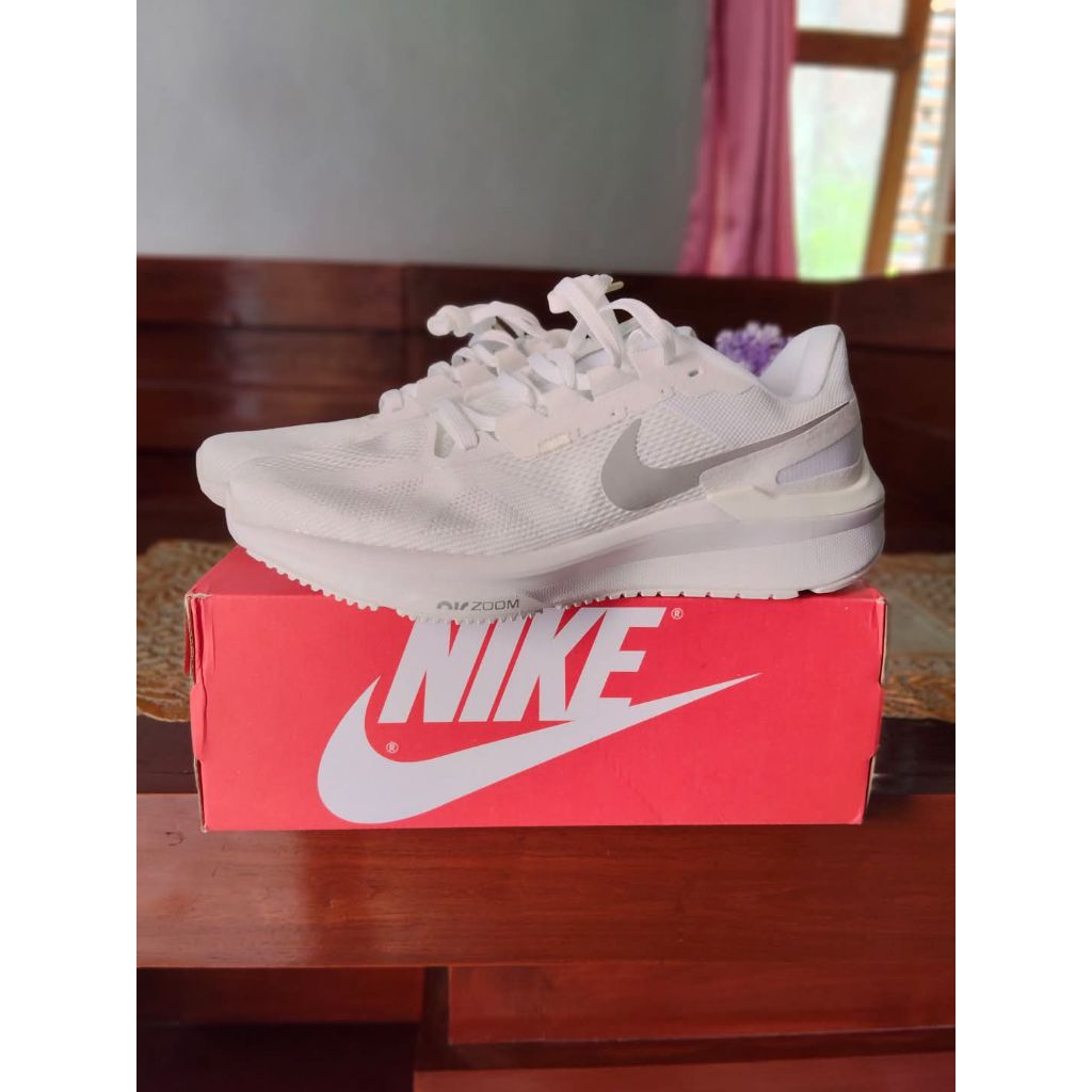 Nike Airzoom Structure25 White Metalic
