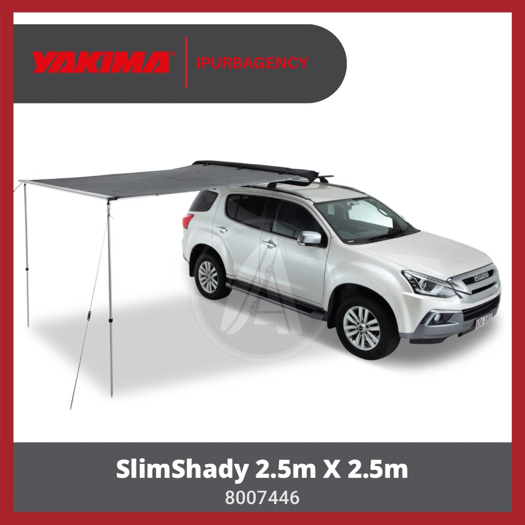 Tenda Awning Samping Mobil for Camping - Yakima Slimshady Awning (2,5M x 2,5M) 8007446