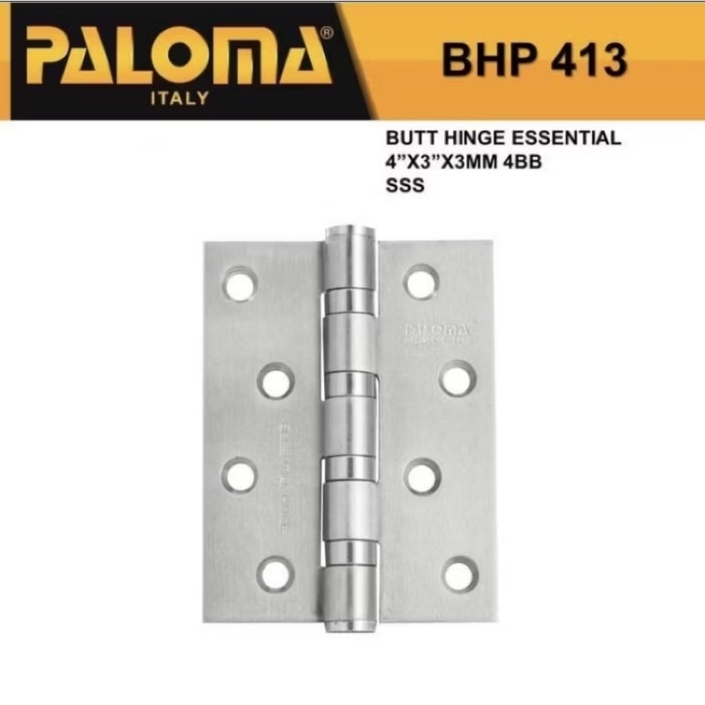 ENGSEL PINTU PALOMA 4Inch BHP 413 – Beban 70kg, Anti Karat