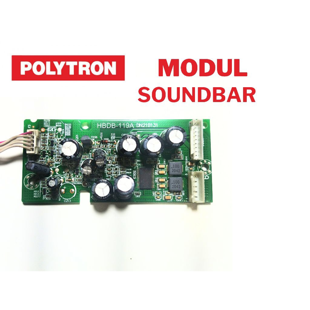 MODUL SOUNDBAR TV POLYTRON 32INCH