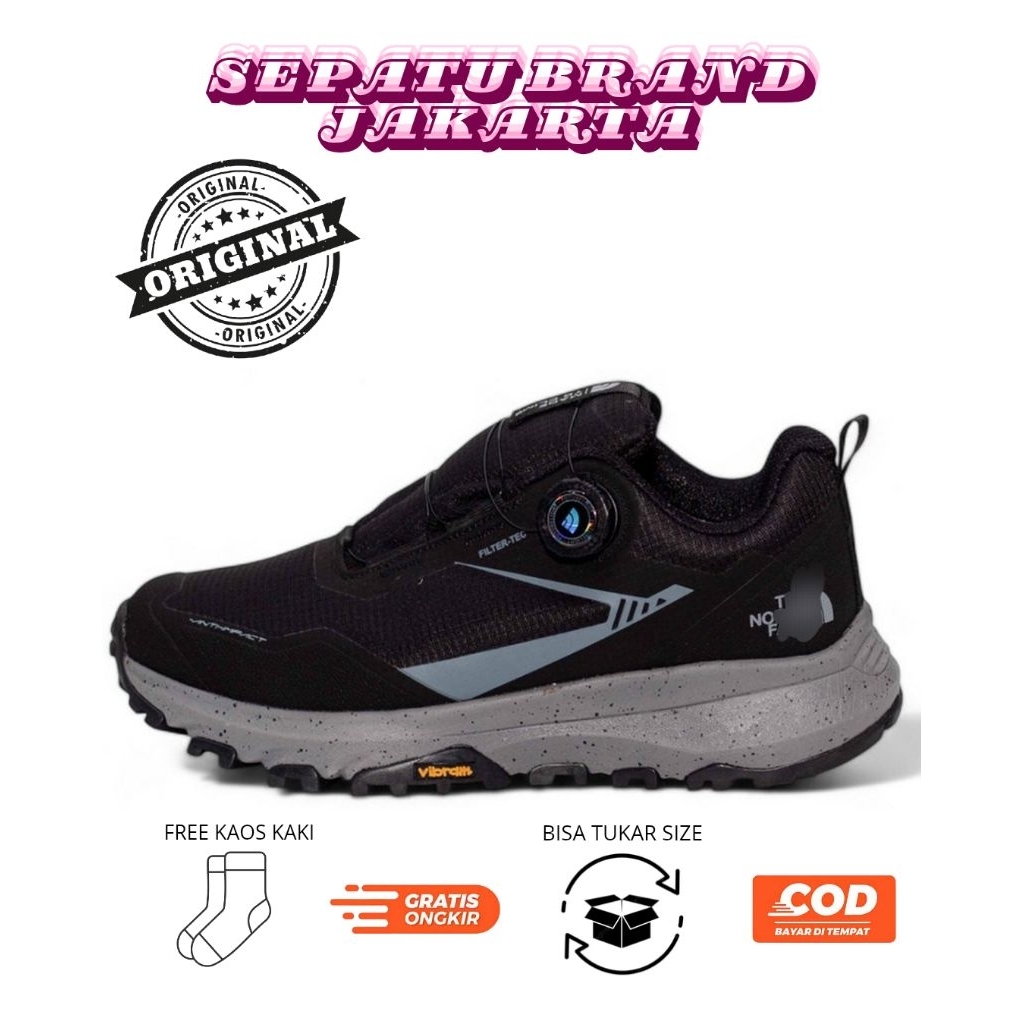 Sepatu Hiking TNF Fastpack 3 GTX Original Olahraga Mendaki Gunung