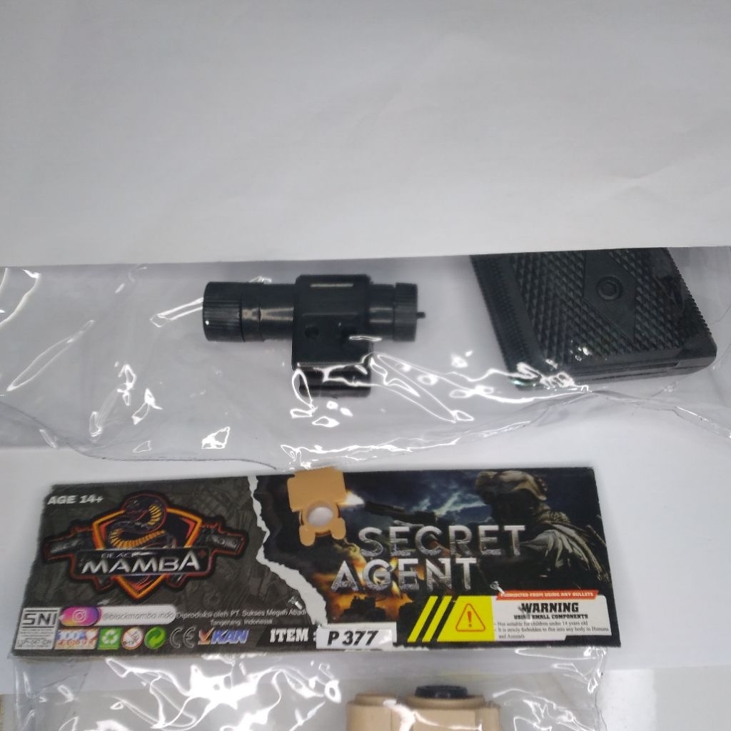 MAINAN ANAK SNI SECRET AGENT P377 BAHAN PLASTIK