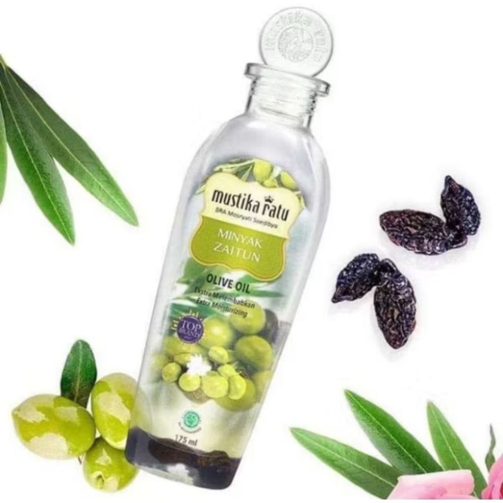 Mustika Ratu Minyak Zaitun Oil Untuk Rambut Extra Virgin Olive Oil Minyak Zaitun Mustika Ratu
