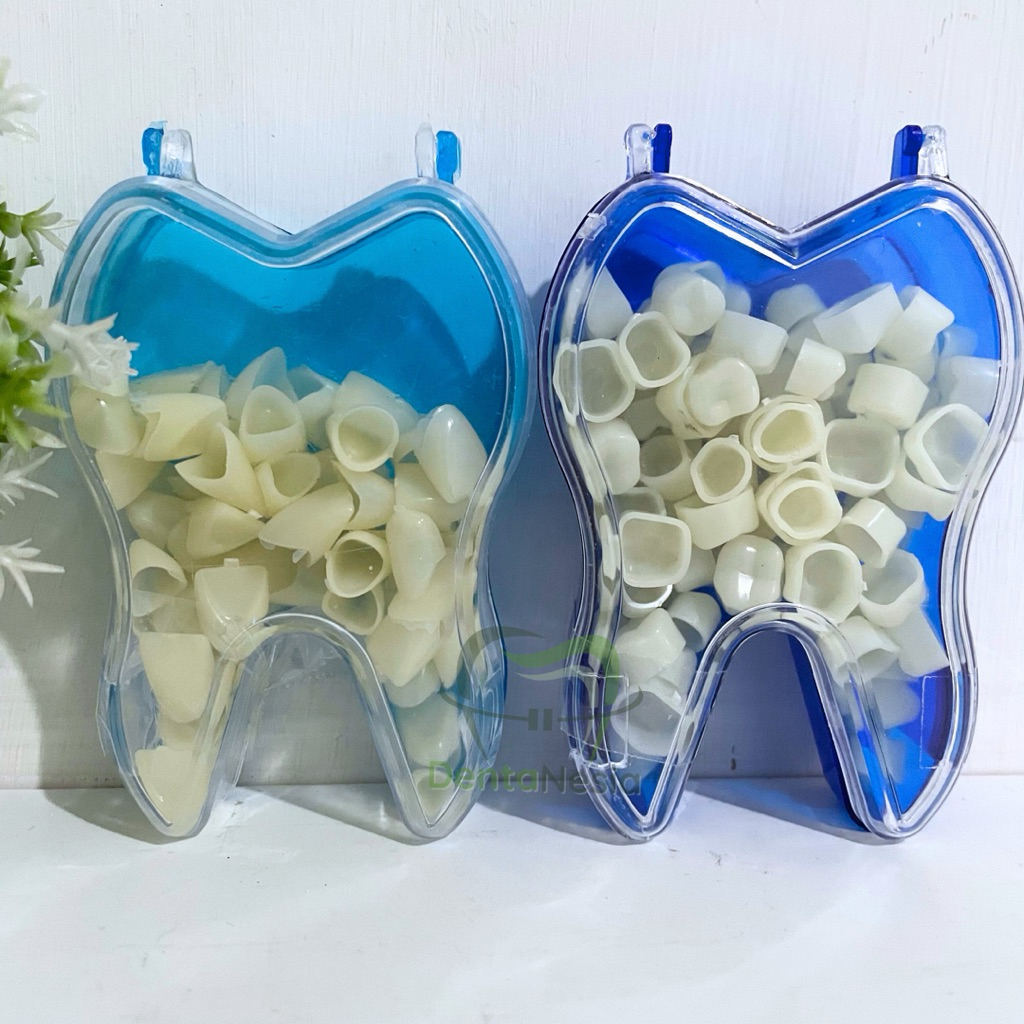 Temporary Crown 1 box / Mahkota Sarung Gigi Sementara Antrior Posterior Provisory Crown