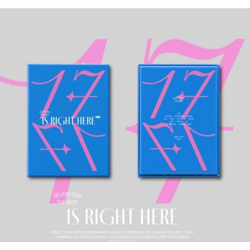 SEVENTEEN 17 Is Right Here Dear