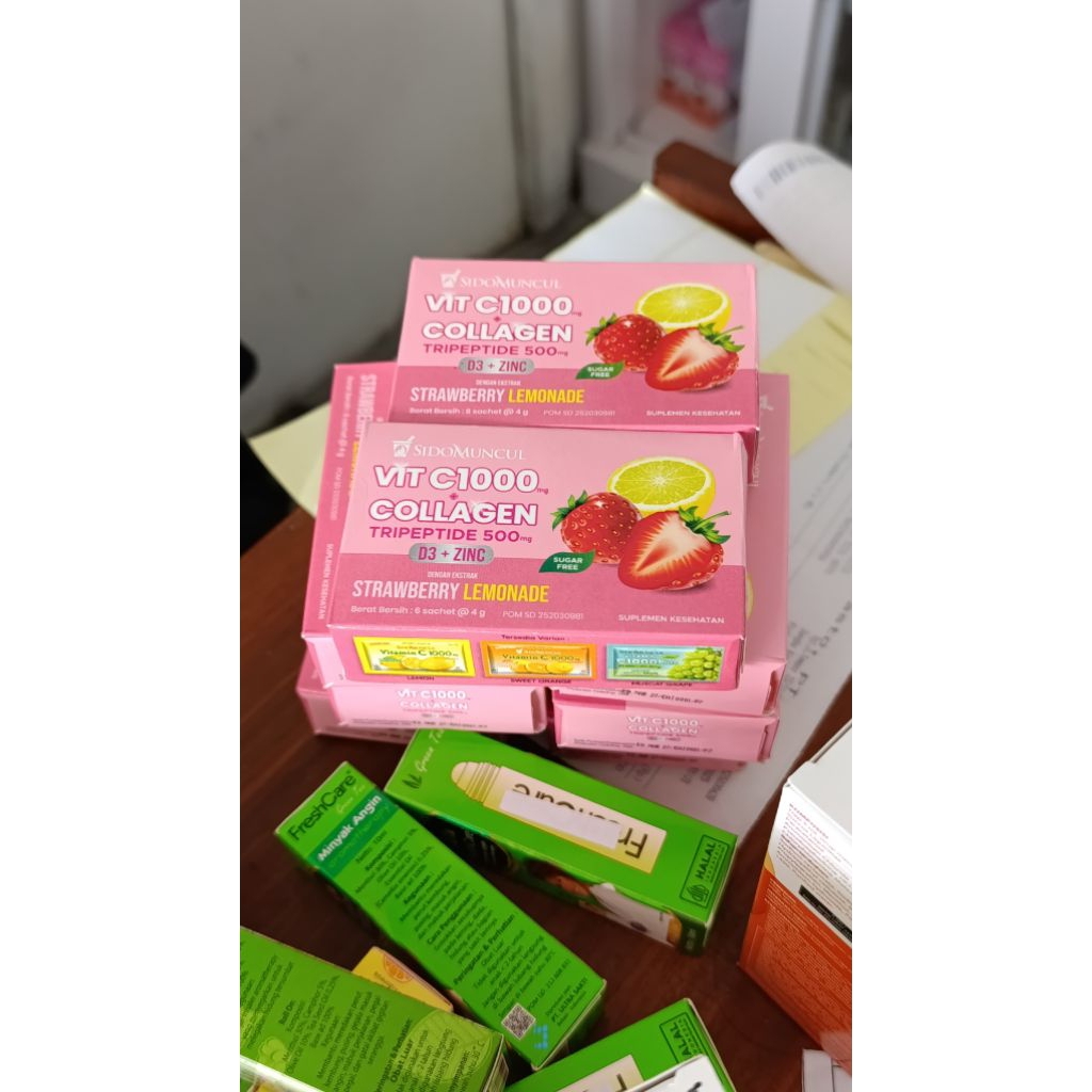 Vit C + collagen 1000 sido muncul