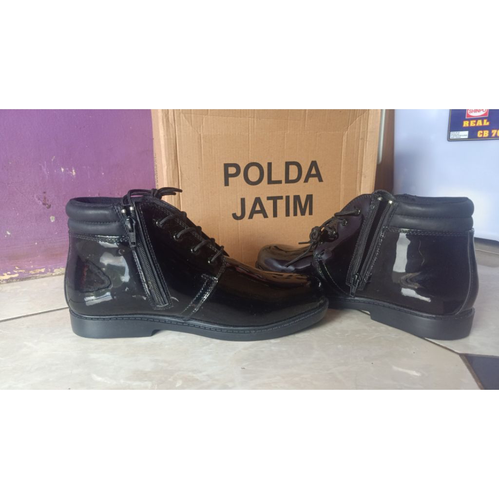 Sepatu PDH Jatah POLRI