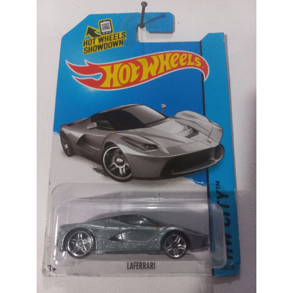 hotwheels LaFerrari silver