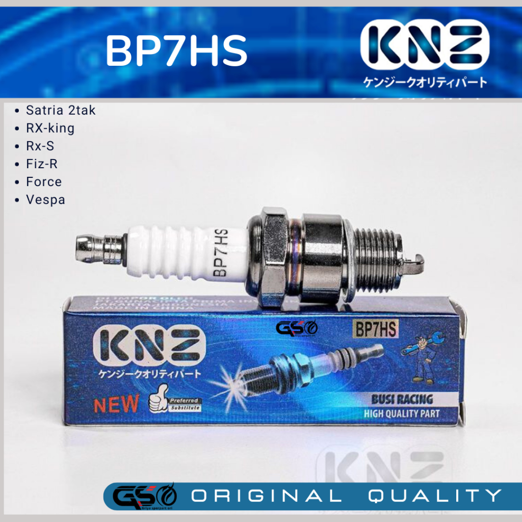 Busi motor 2 tak Busi racing Satria 2tak Busi racing RX king Rx S Fiz R Force Busi Vespa KNZ BP7HS