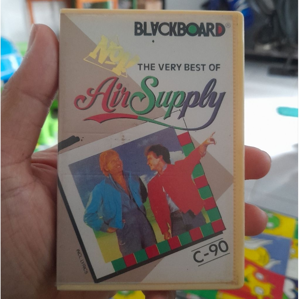 Kaset Pita The Very Best of Air Supply - Original Blackboard