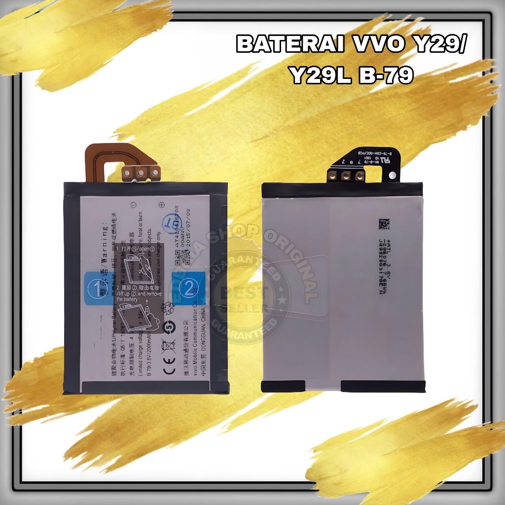 BATERAY / BATERAI VVO Y29/Y29L B-79 2000 mAh ORIGINAL BARU