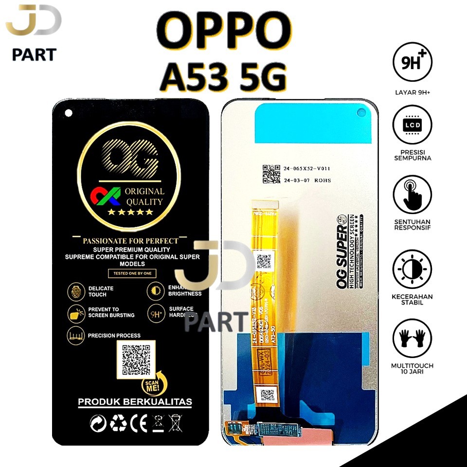 LCD + TOUCHSCREEN OPPO REALME A53 5G  ORIGINAL 100% FULLSET