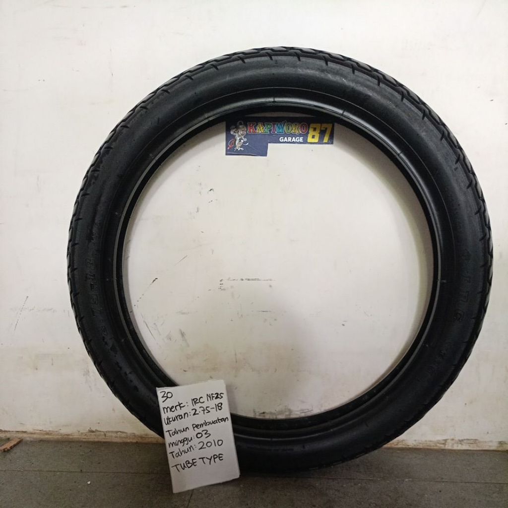 BAN BEKAS IRC NF25,,, TUBE TYPE