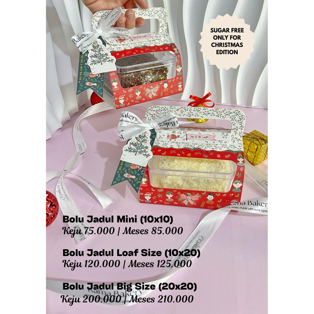 Bolu Jadul Christmas Hampers | Bolu Jadul Mini Gluten Free | Hampers natal