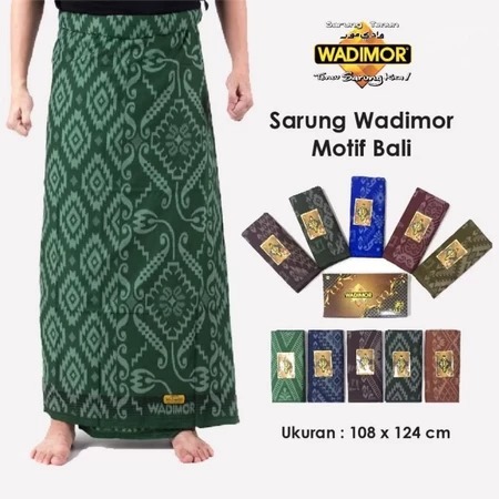 Sarung Wadimor Motif Bali // Sarung Pria Dewasa
