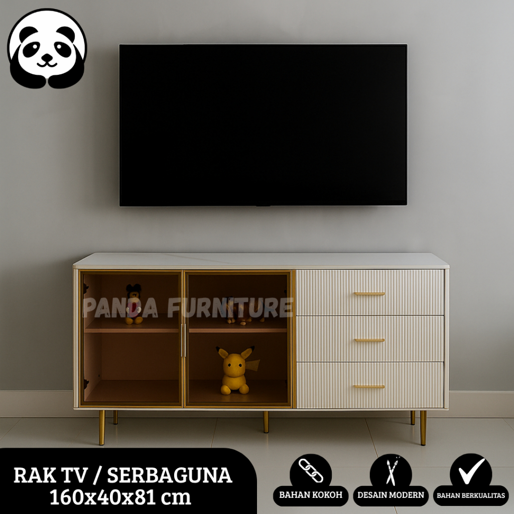 BUFFET KONSUL IMPORT / BUFFET TV IMPORT / BUFFET MULTIFUNGSI / MEJA BUFFET MEWAH BERKUALITAS