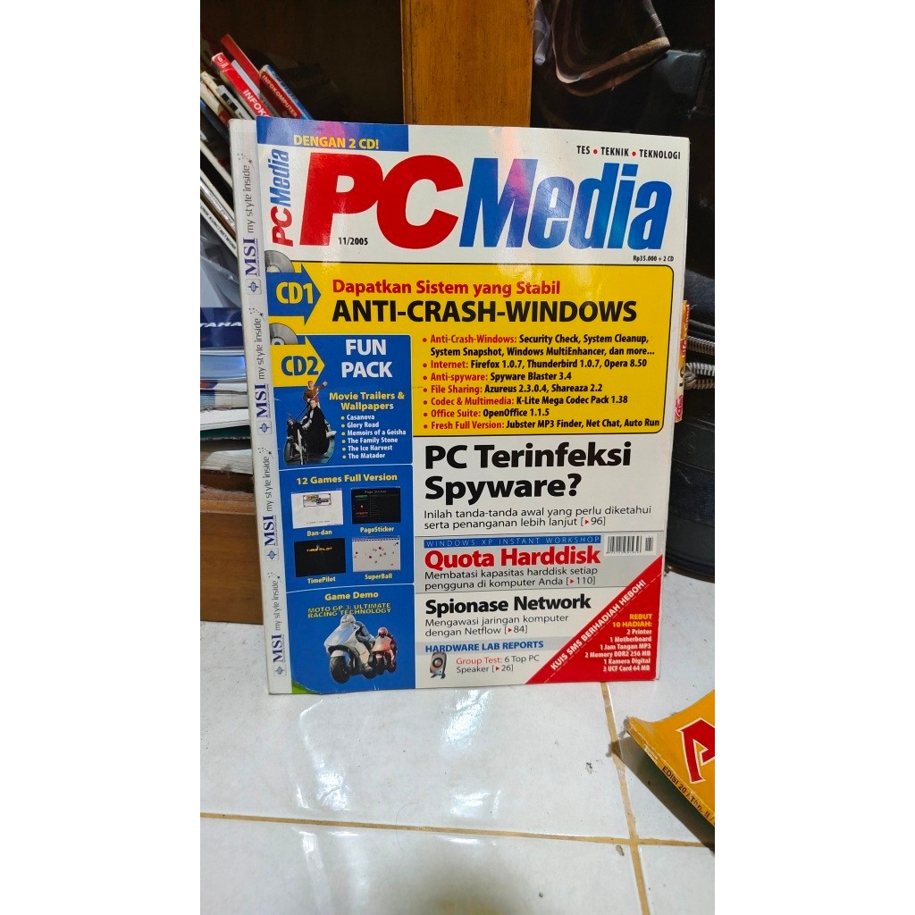 Aneka Majalah Lama tentang komputer