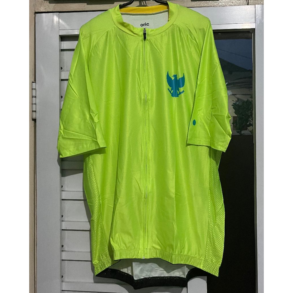 Jersey Sepeda Oric Yellow Fluo