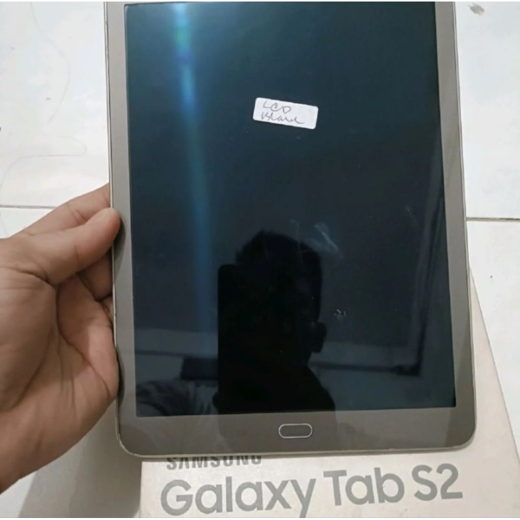 Samsung Tab S2 9.7" unit+dus resmi Mesin Normal Minus Lcd Blank