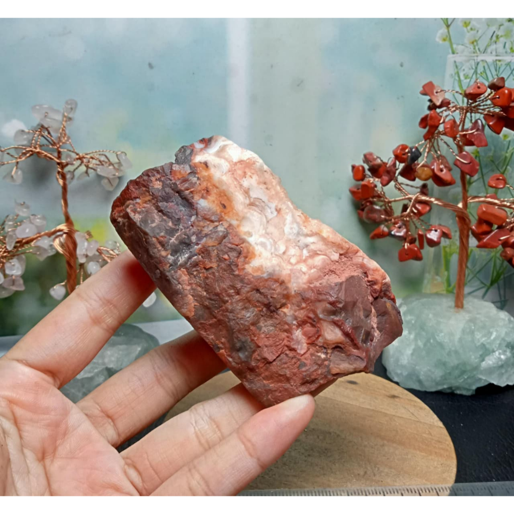 Batu Natural Mexico Agate Rough /Raw Stone (4)