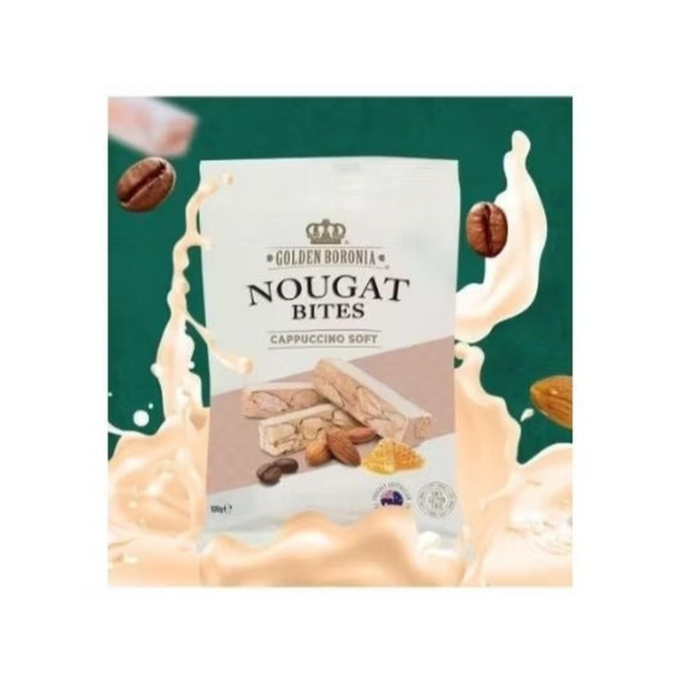Golden Boronia Nougat Bites Cappucino Soft asal Australia