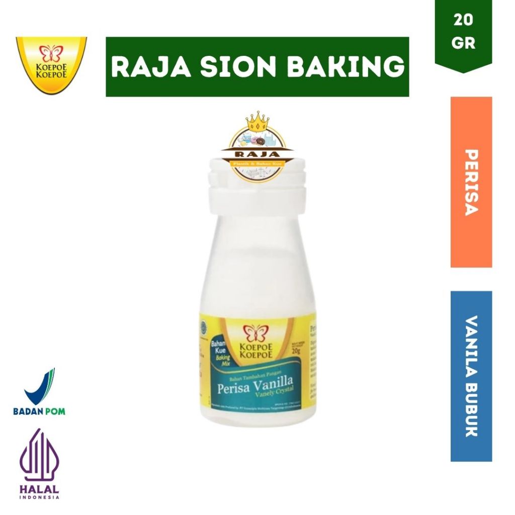 Vanili Koepoe Koepoe 20gr / Vanili Bubuk / Perisa Vanilla
