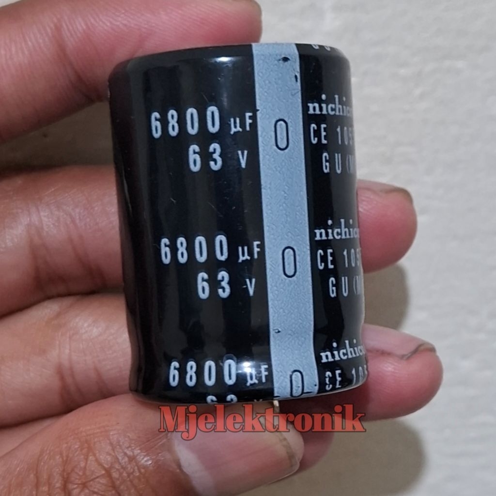 Elco 6800uF 63V Elko Nichicon 6800uf 63v Original