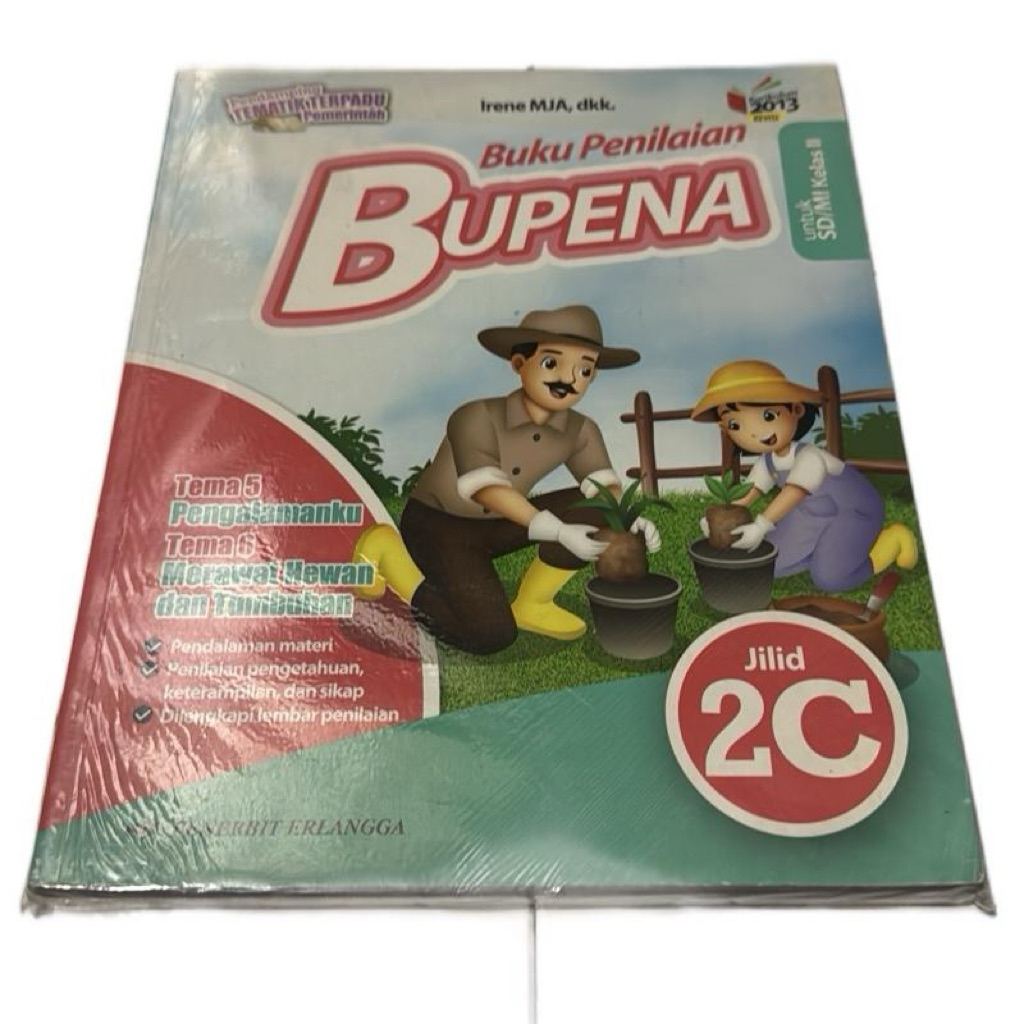 buku penilaian Bupena untuk SD MI kelas 2