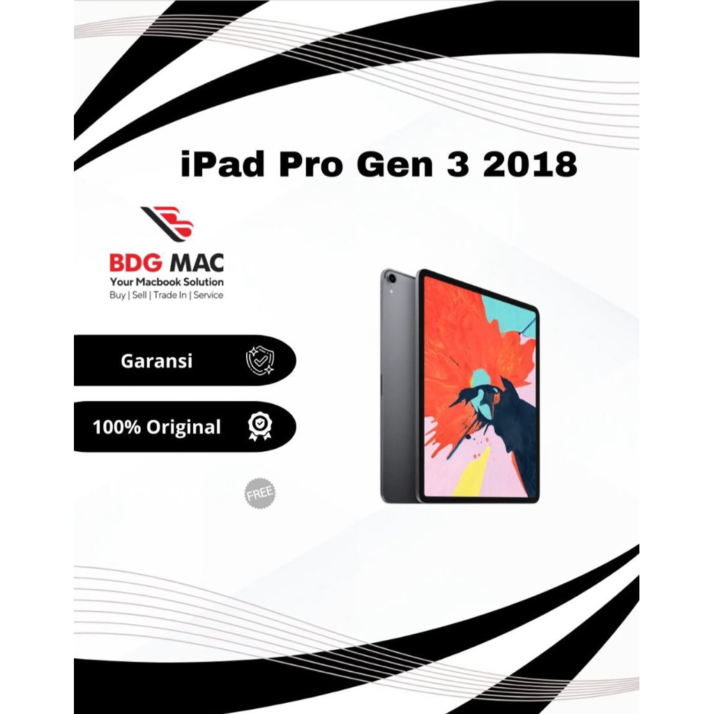 iPad Pro 12,9 inch Gen 3 512GB Wifi Cellular Second Original