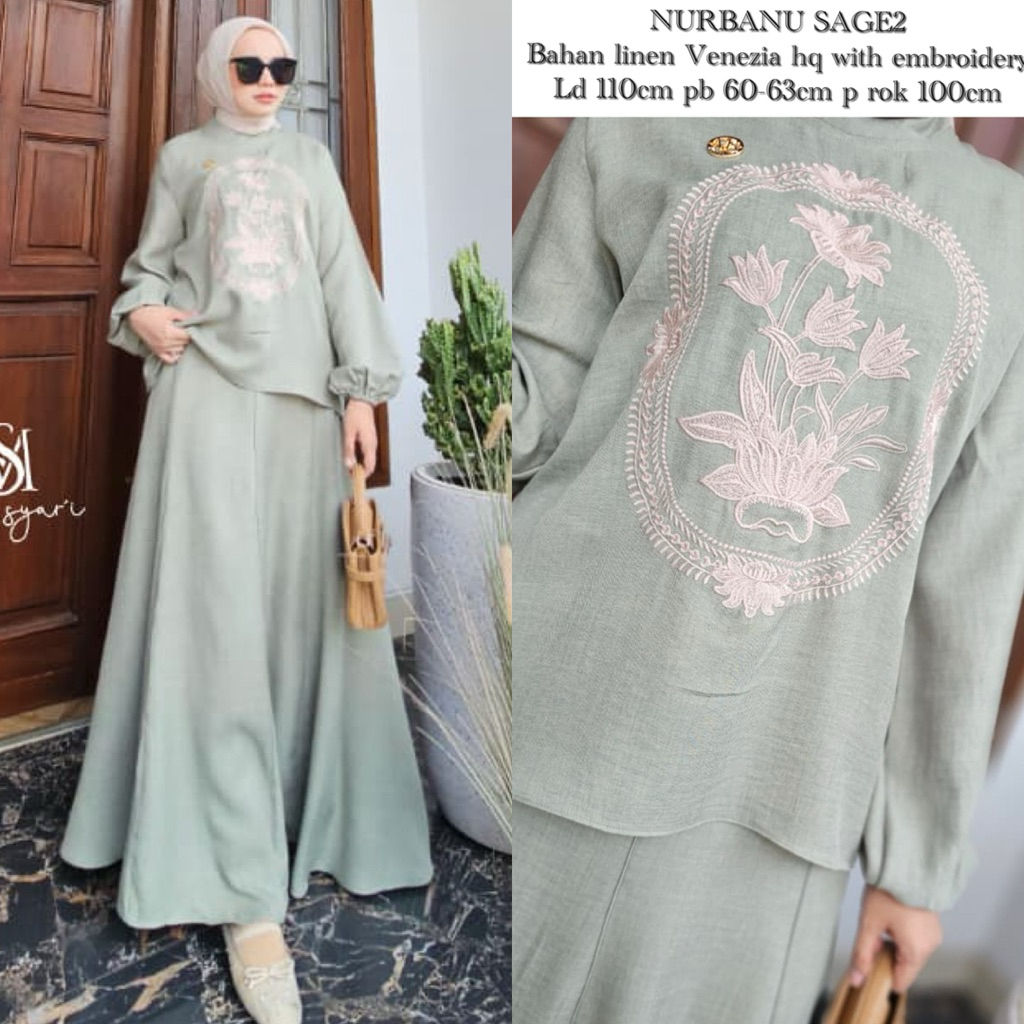 MONA ME SET ALL COLLECTION (ATASAN DAN ROK) BY MONA SYARI