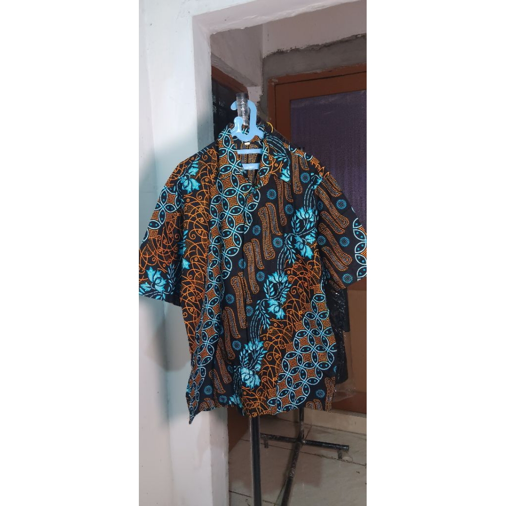 Batik Biru Pria