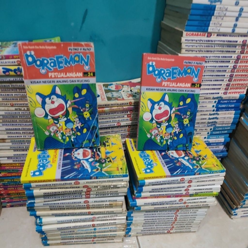 Komik Doraemon Petualangan Set Tamat 1-24 Original set ke 4