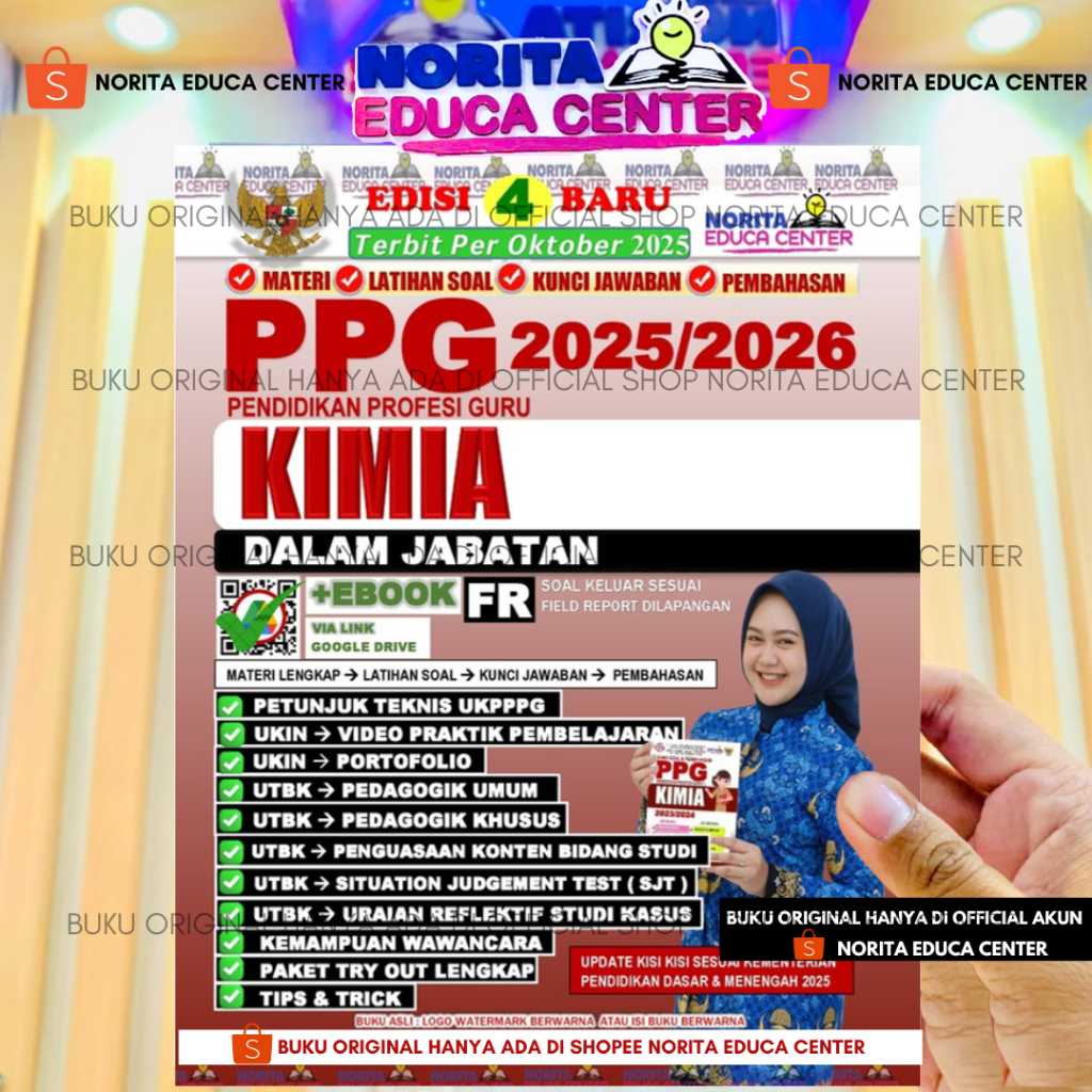 BUKU PPG KIMIA DALJAB DALAM JABATAN NORITA EDUCA CENTER