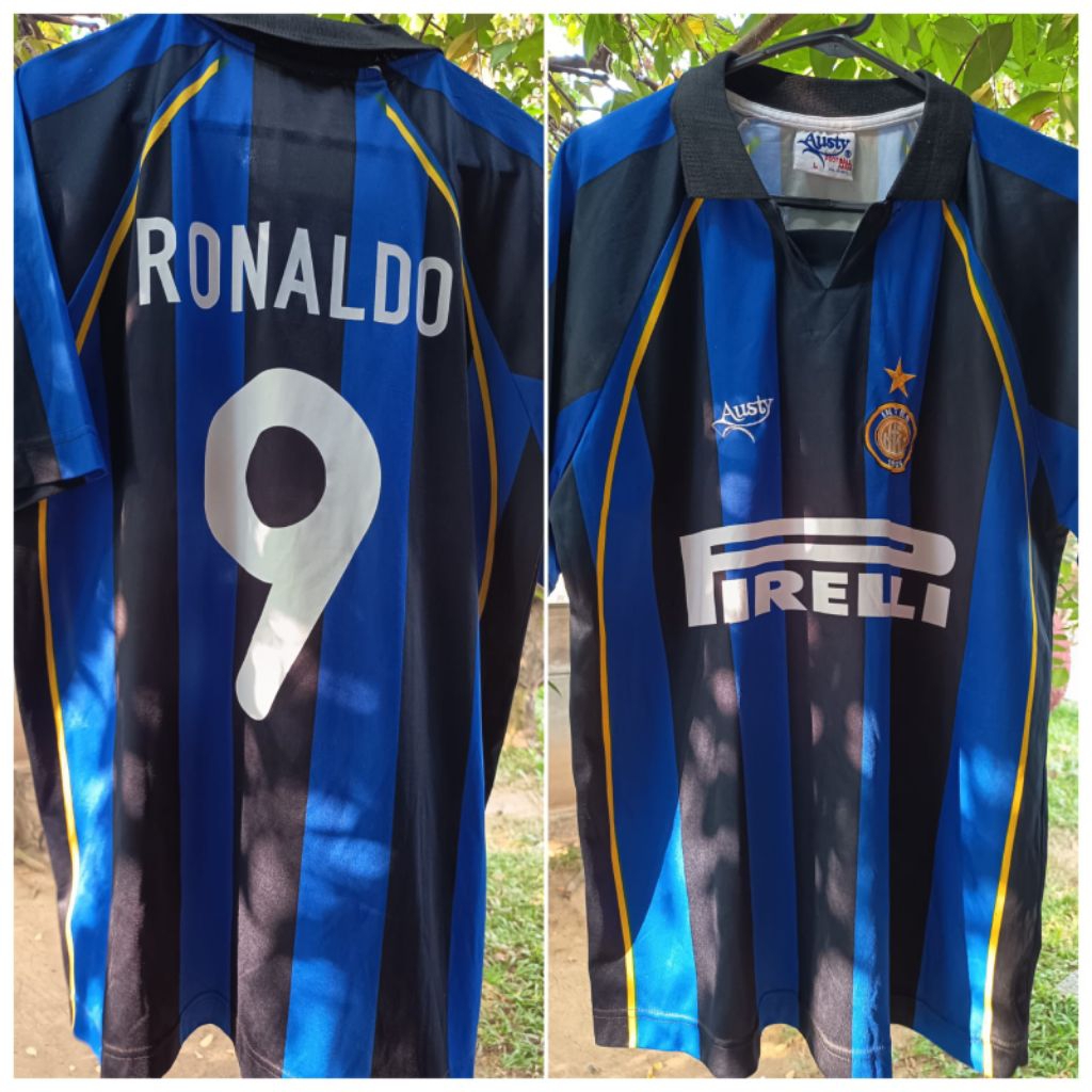 Jersey Vintage Inter Milan 2000 2001 Jersey KW Lokal Austy not Seven Star Multisport Steadman.