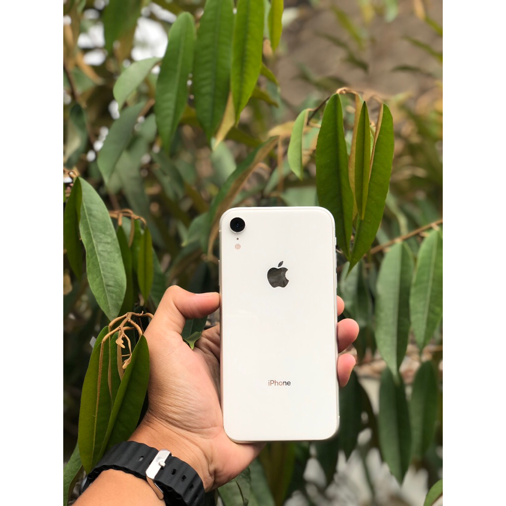IPHONE XR WHITE 64GB SECOND RESMI IBOX