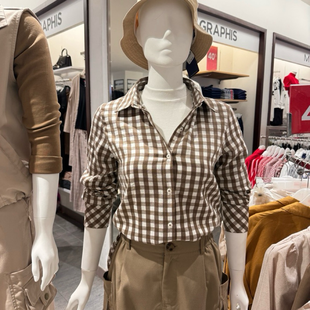 GRAPHIS - SALE Kemeja Blouse Wanita  (S-L)