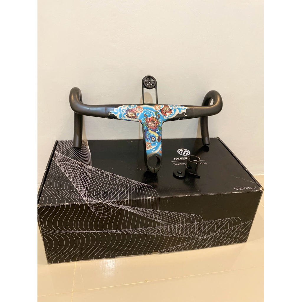 stang dropbar farsports 38x12cm dropbar integrated carbon original