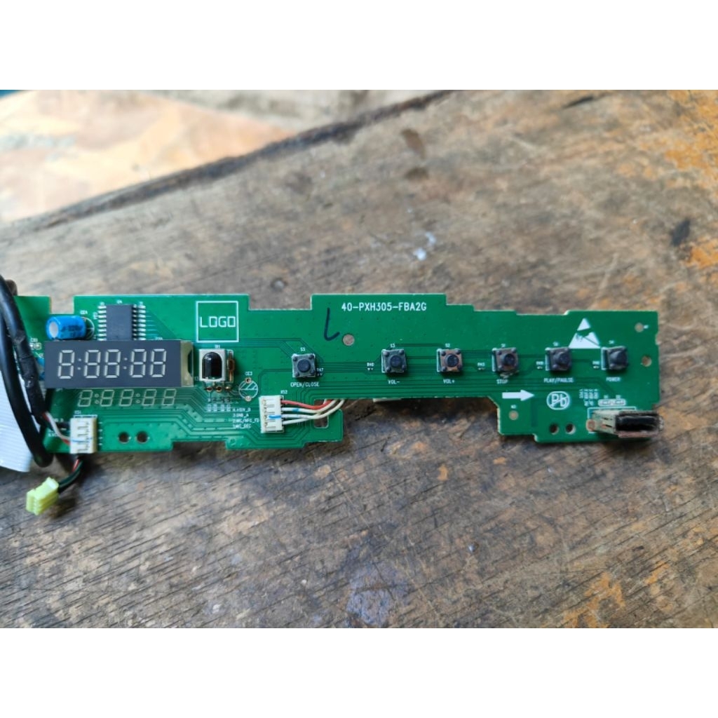 panel depan DVD home theater  panasonic SA XH333 SA XH315