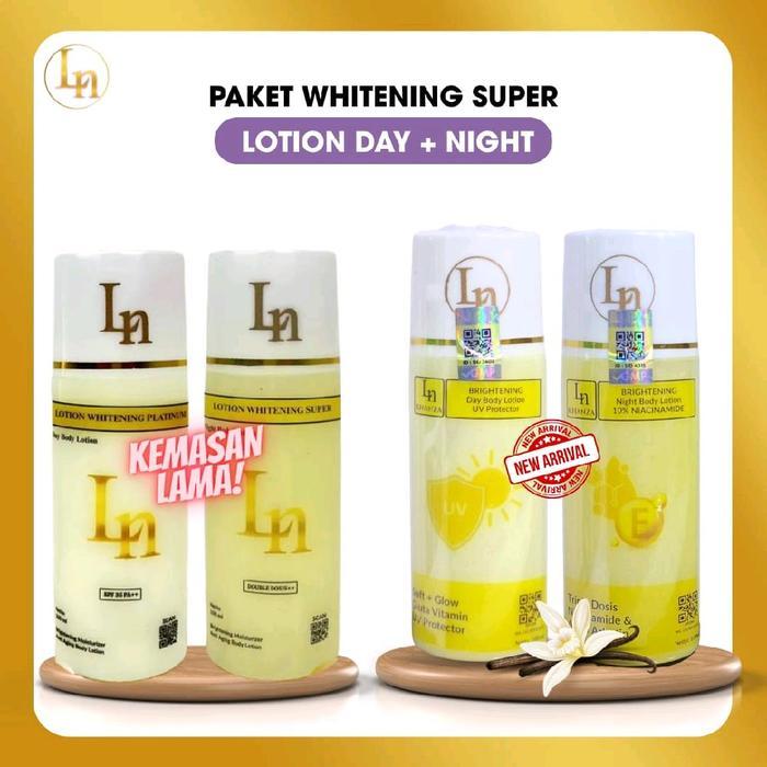 HB LN KUNING DOBLE DOSIS ++ HB LN SIANG MALAM HANBODY BODYY LOSION SIANG MALAM BPOM ORIGINAL