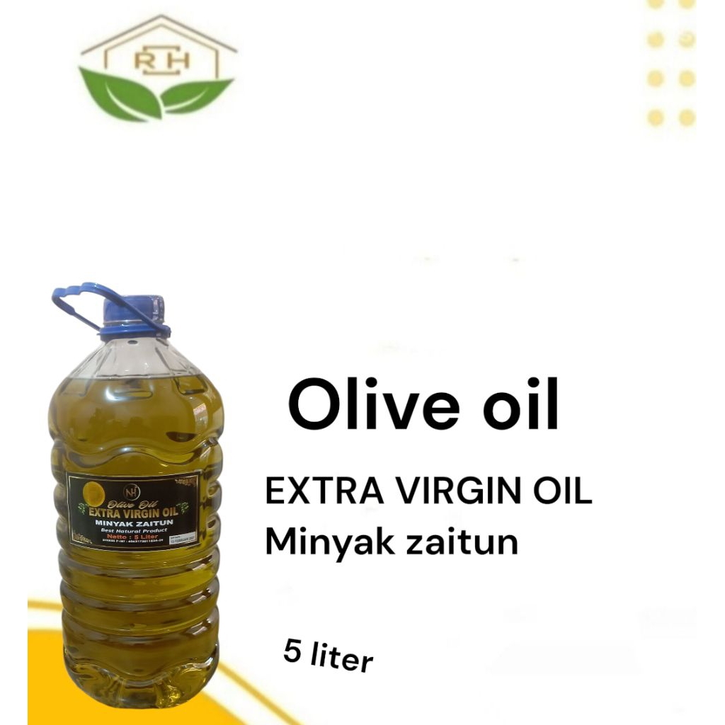 olive oil EXTRA  VIRGIN OIL kemasan 5 liter // minyak zaitun virgin asli