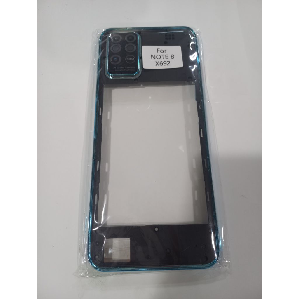 INFINIX NOTE 8 X692 BEZEL BAZEL TULANG RANGKA TENGAH TUTUP MESIN