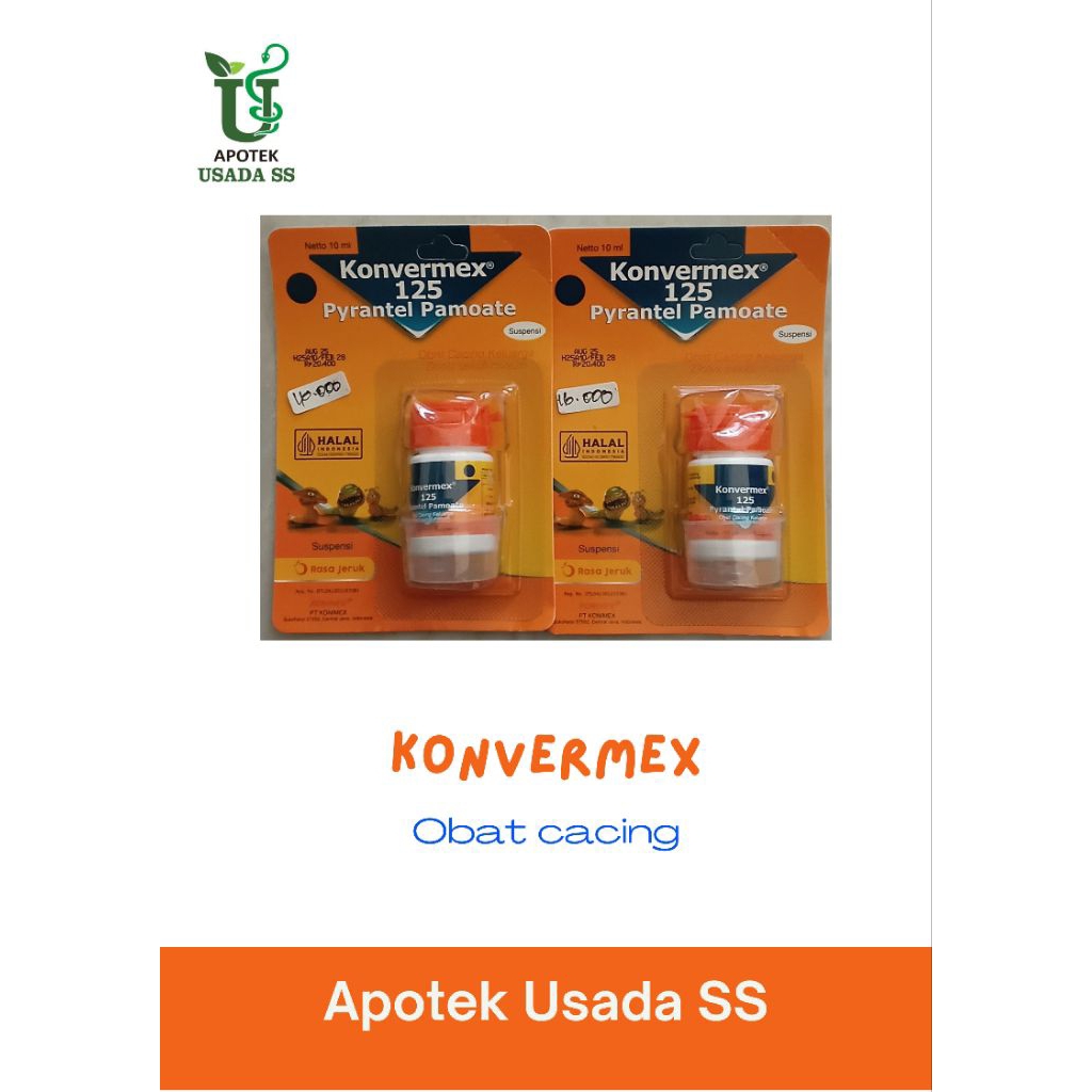 KONVERMEX 125 PYRANTEL PAMOATE