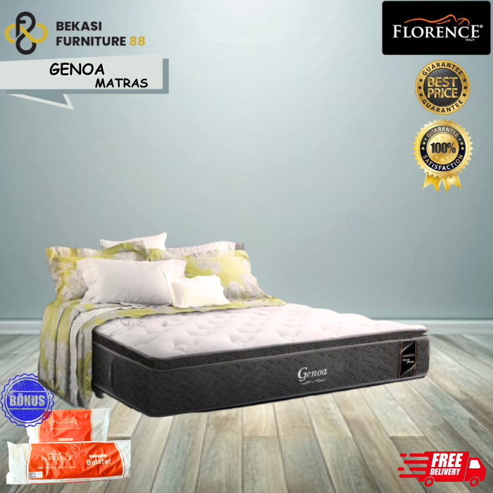 FLORENCE Springbed ( Genoa ) Matress Only ( Hanya Kasur ) uk 100,120,160,180,200x200