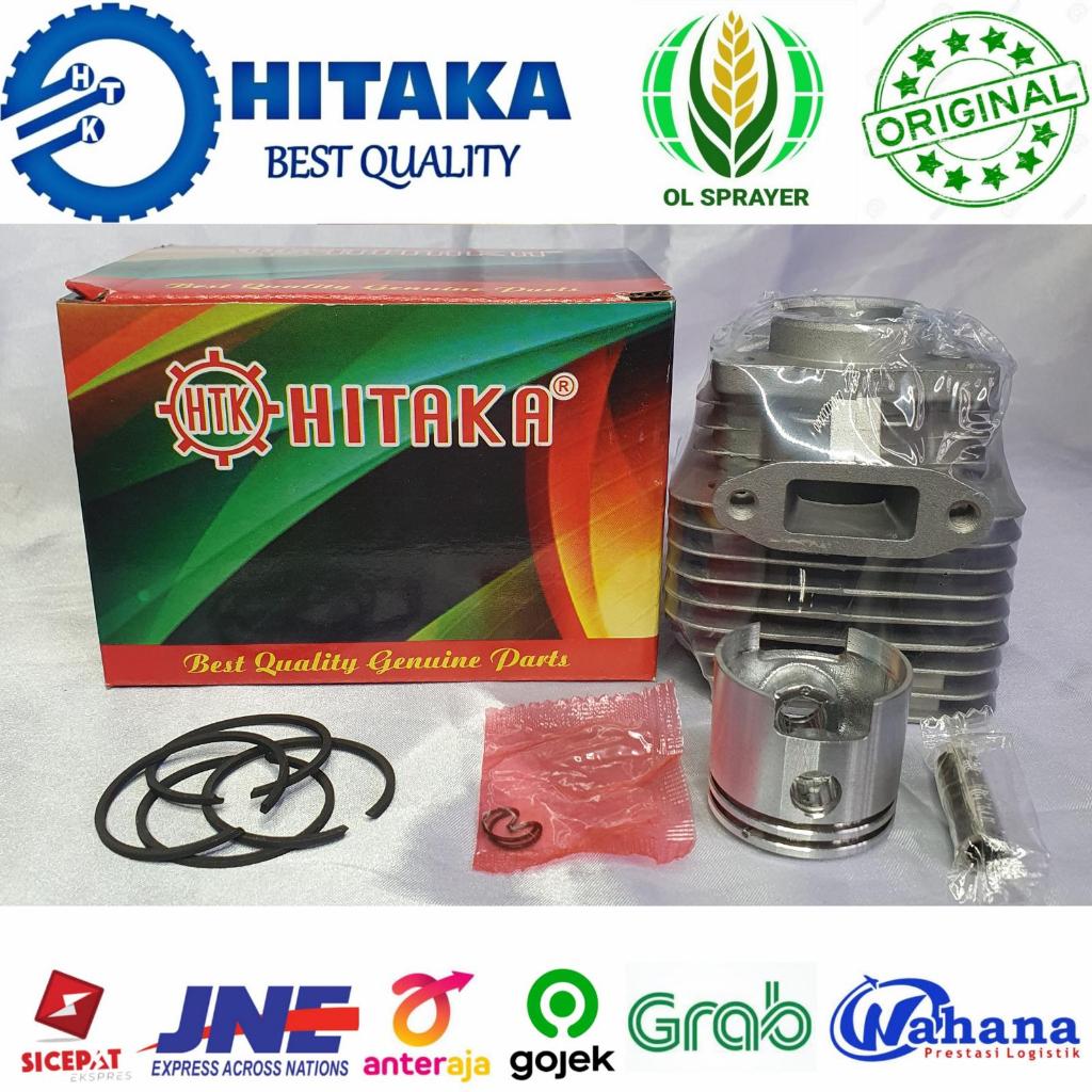 Silinder Blok Mesin Potong Rumput Hitaka Aluminium