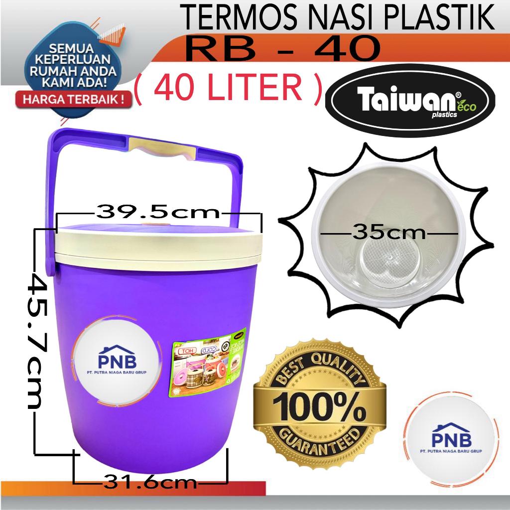 Termos Nasi Tempat Nasi / Es Rice Ice Bucket Taiwan 40 Liter (AIR)
