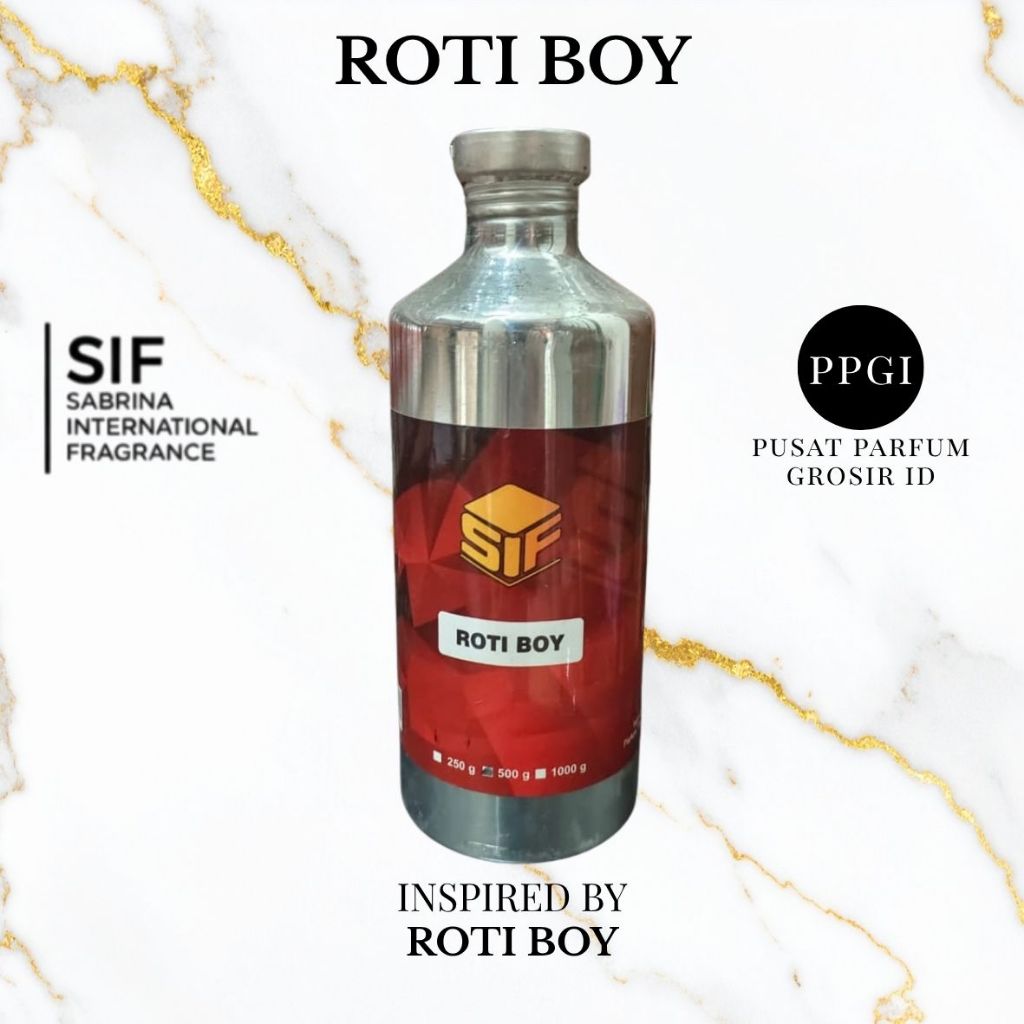 Bibit Parfum ROTI BOY 50ml - 100ml - 250ml segel - 100% original | by SIF
