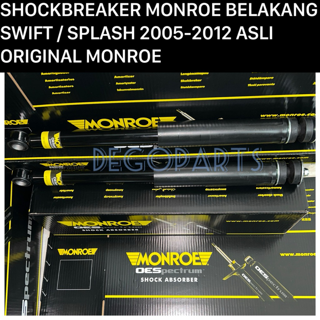 SHOCKBREAKER MONROE BELAKANG SPLASH SWIFT ASLI ORIGINAL MONROE